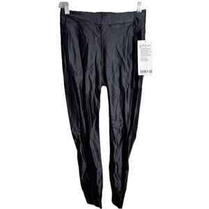 NWT Lululemon Satin Shine HR Tight 25” Leggings In Black Size 6